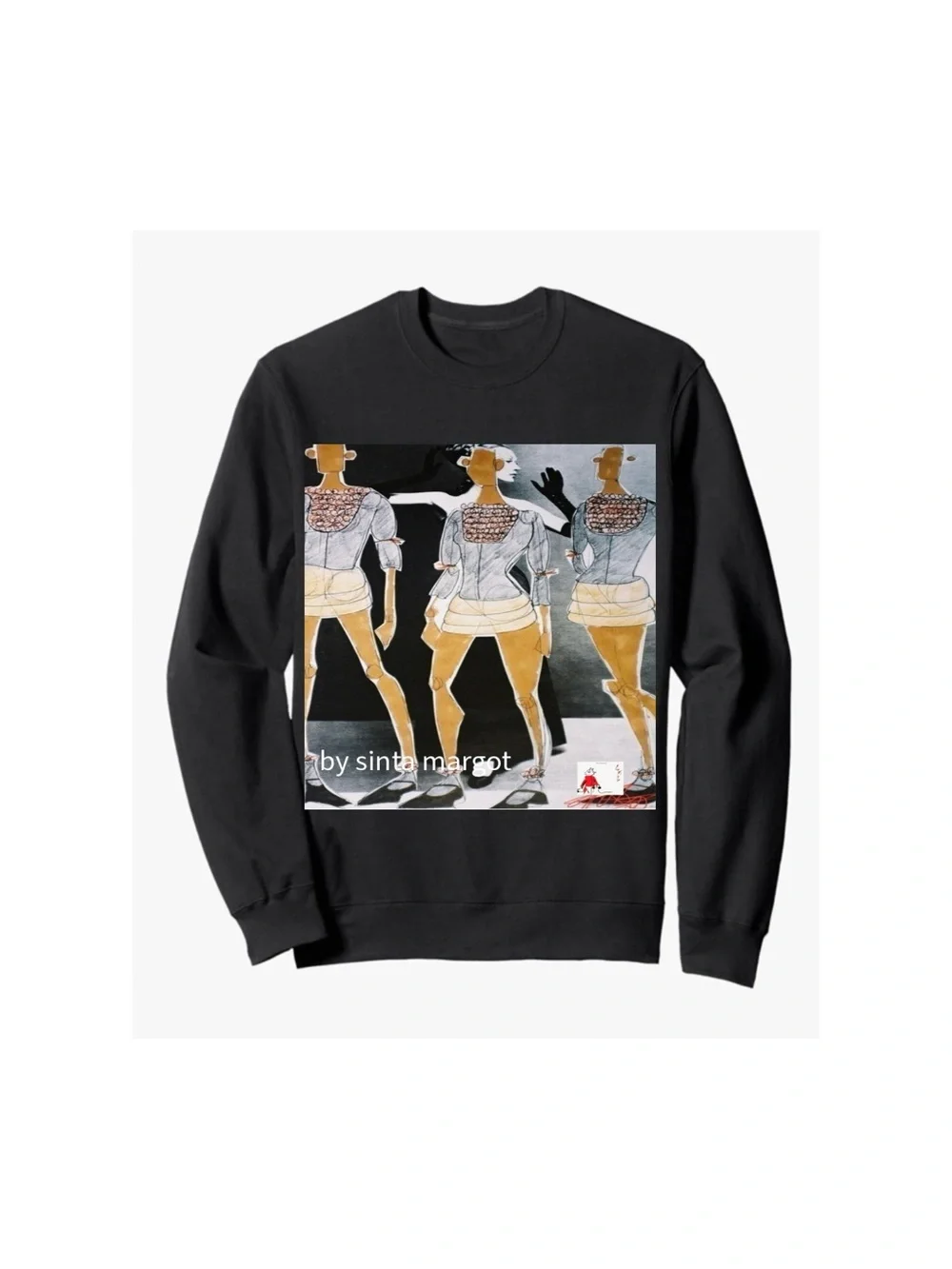 Digital print of a fashion sketch I had done a while ago by hand only print NWT